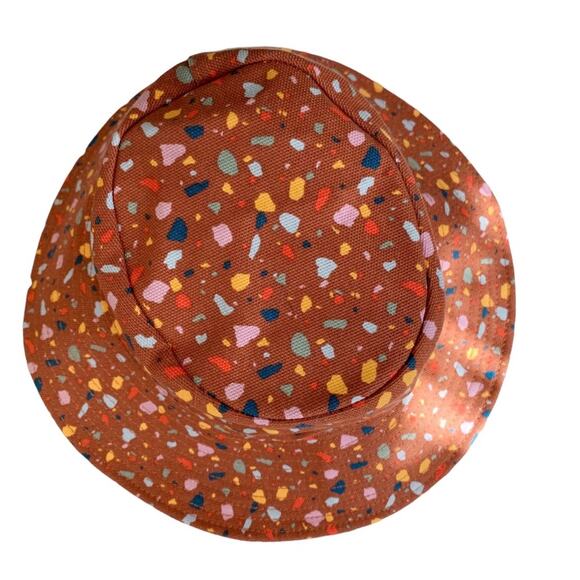 Madewell Confetti Print Bucket Hat NWT S/M - Picture 6 of 7